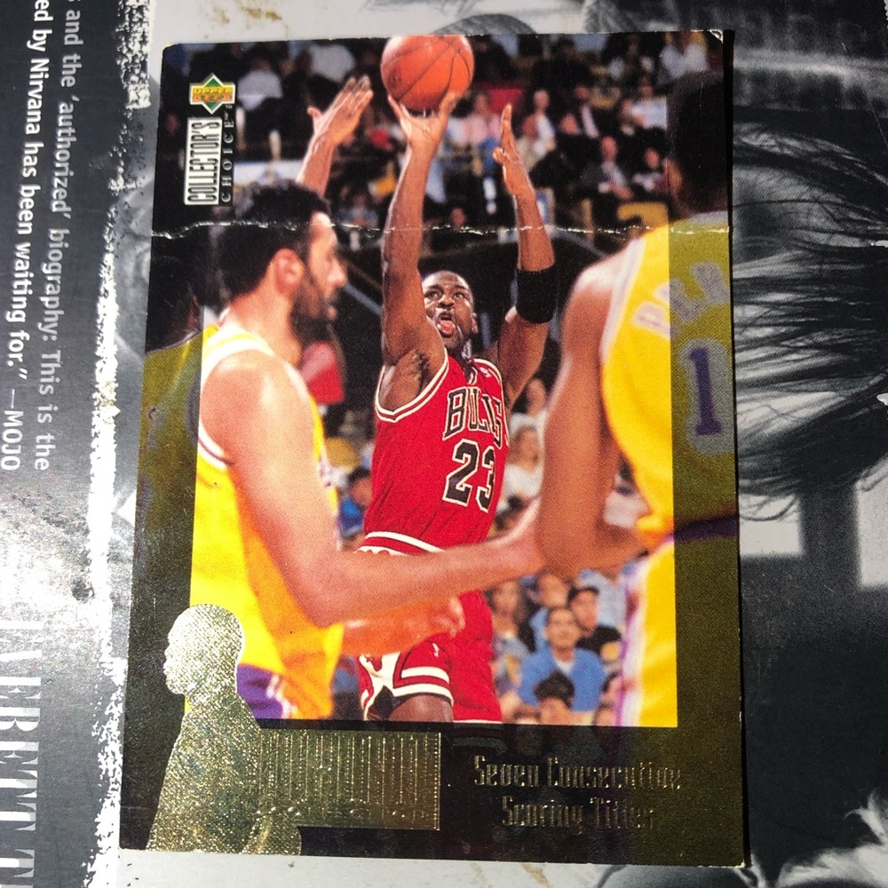 Vintage 90s Michael Jordan Sports Trading Card